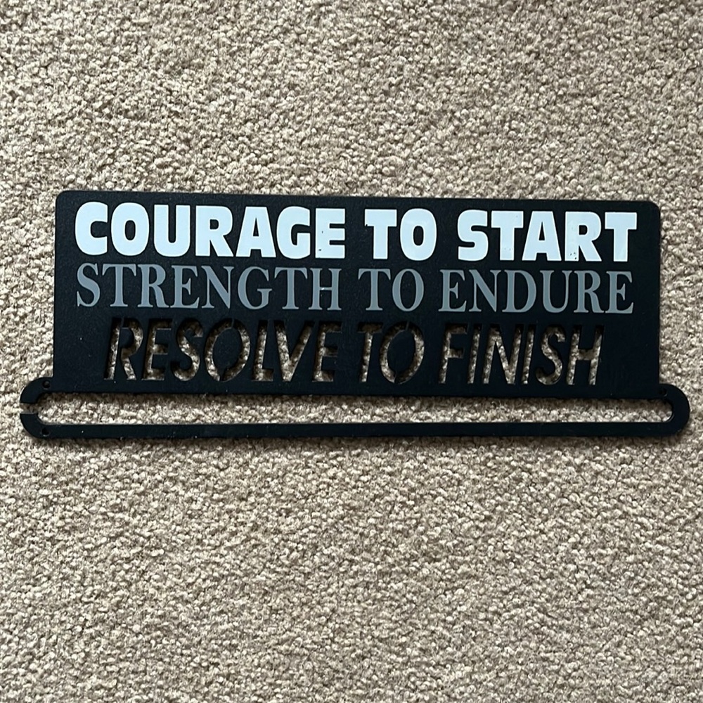 Race Medal Wall Display